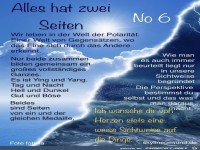 Alles hat zwei Seiten
