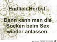 Endlich Herbst