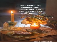 Man mu� das unm�gliche versuchen