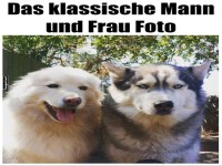 Das klassische Mann und Frau Foto