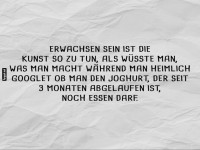 Der Joghurt-Dilemma-Moment