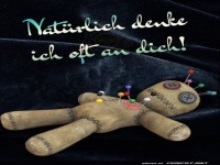 Denke oft an dich ? mit Nadel und Faden!