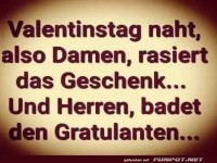 Vorbereitungen f�r den Valentinstag!