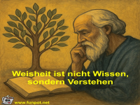 Weisheit ist nicht Wissen, sondern Verstehen