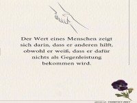 Hilfe, die keiner sieht, z�hlt doppelt!