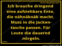 diegeilsten aufziehbare Ente