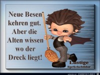 Neue Besen kehren gut