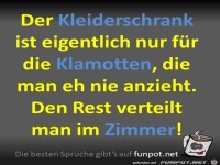 Der Kleiderschrank