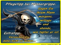 Pflegetipp bei Mnnergrippe