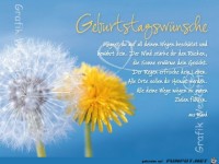 Geburtstagswuensche