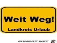 Weit weg