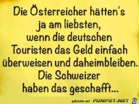 Touristen sollen Geld einfach �berweisen