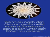 Wenn du nach den Sternen greifen willst