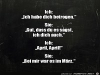 Ich habe dich betrogen