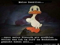 Meine Reaktion....