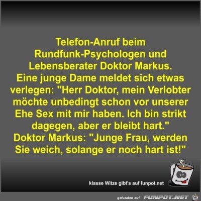 Telefon-Anruf-beim-Rundfunk-Psychologen-und-Lebensberater....jpg von Fossy