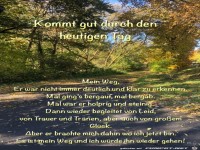 Kommt gut durch den heutigen Tag