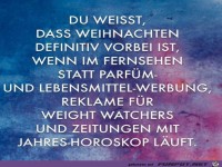 Weihnachten ist vorbei