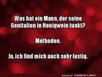 Humorvolles Zitat �ber Honigwein