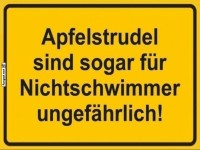 Apfelstrudel für alle: Sicherer als Schwimmen!