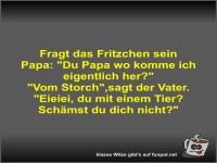 Fragt das Fritzchen sein Papa