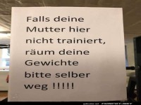 Mama macht hier kein Muskel-Management!