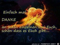Einfach mal Danke