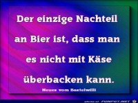 Der Nachteil von Bier ist