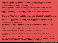 gibt�s hier nen Puff......