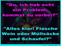 Problembeseitigung unter Freunden