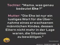 Was bedeutet Ehe?