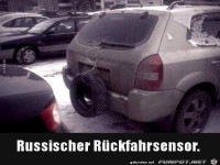 russischer R�ckfahrsensor......