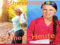 Schwedinnen Frueher und Heute