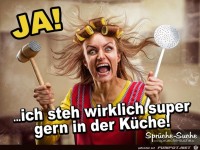 Ich stehe gerne in der K�che