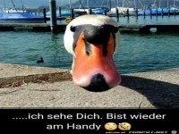 ..... ich sehe Dich. Bist wieder am Handy