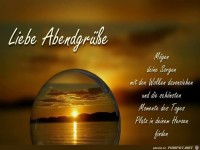 Liebe Abendgrsse