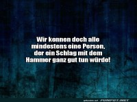 Hammer-Time f�r Nervens�gen