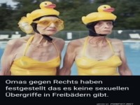 Entenbademeister im Einsatz