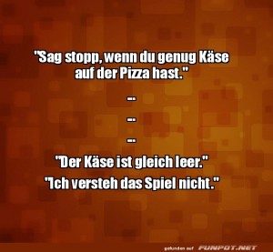 fun-Bild: Pizzakäse-Paradox