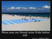 Ruhe am Strand