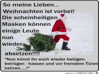 Weihnachten ist vorbei