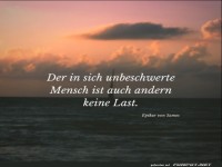 der in sich unbeschwerte Mensch