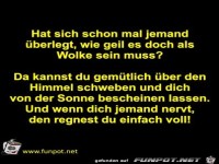 Hat sich schon mal jemand überlegt...