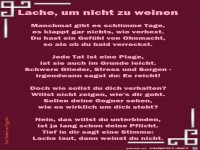 lache um nicht zu weinen 2018