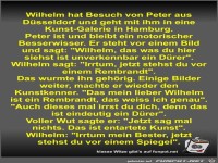 Wilhelm hat Besuch von Peter aus D�sseldorf und geht mit...