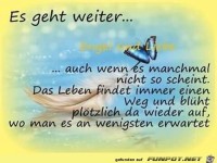 es geht weiter