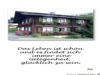 Das Leben ist schoen