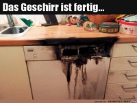 Geschirrsp�ler ist durchgebrannt