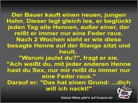 Der Bauer kauft einen neuen