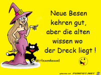 Neue Besen kehren gut